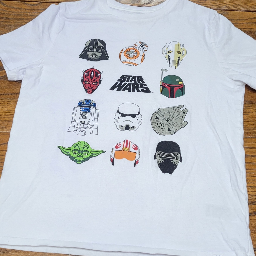 GAP Kids White Star Wars Character Tee
